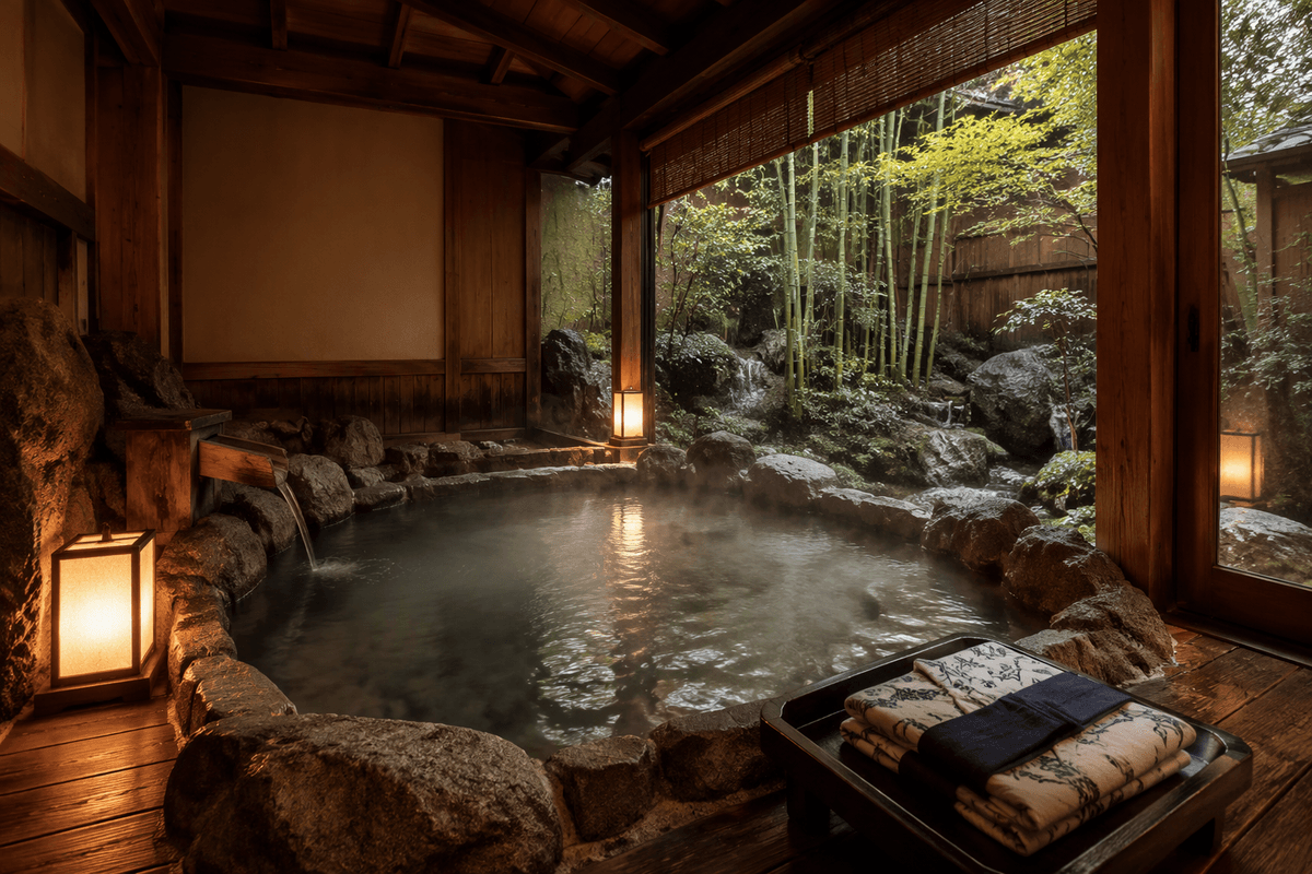 Cultural bucket list: onsen, ryokan, tea, sumo