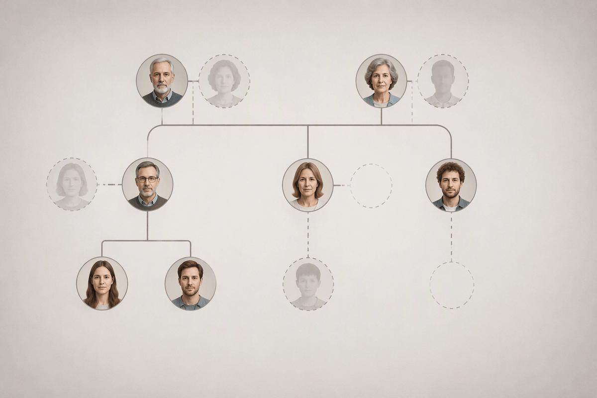 Family stories, tumor clues, and personal history patterns