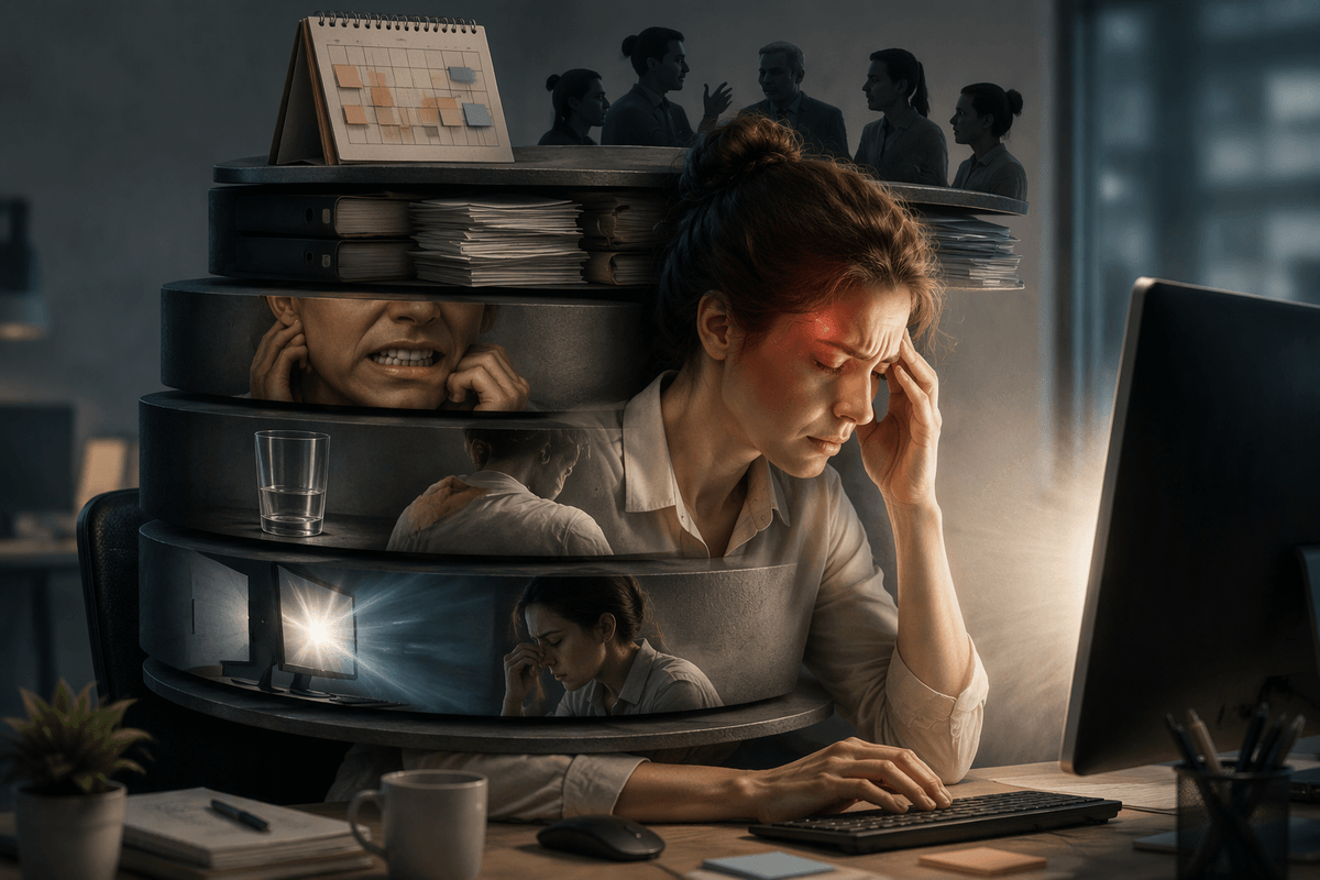 Tension headaches and the build-up effect