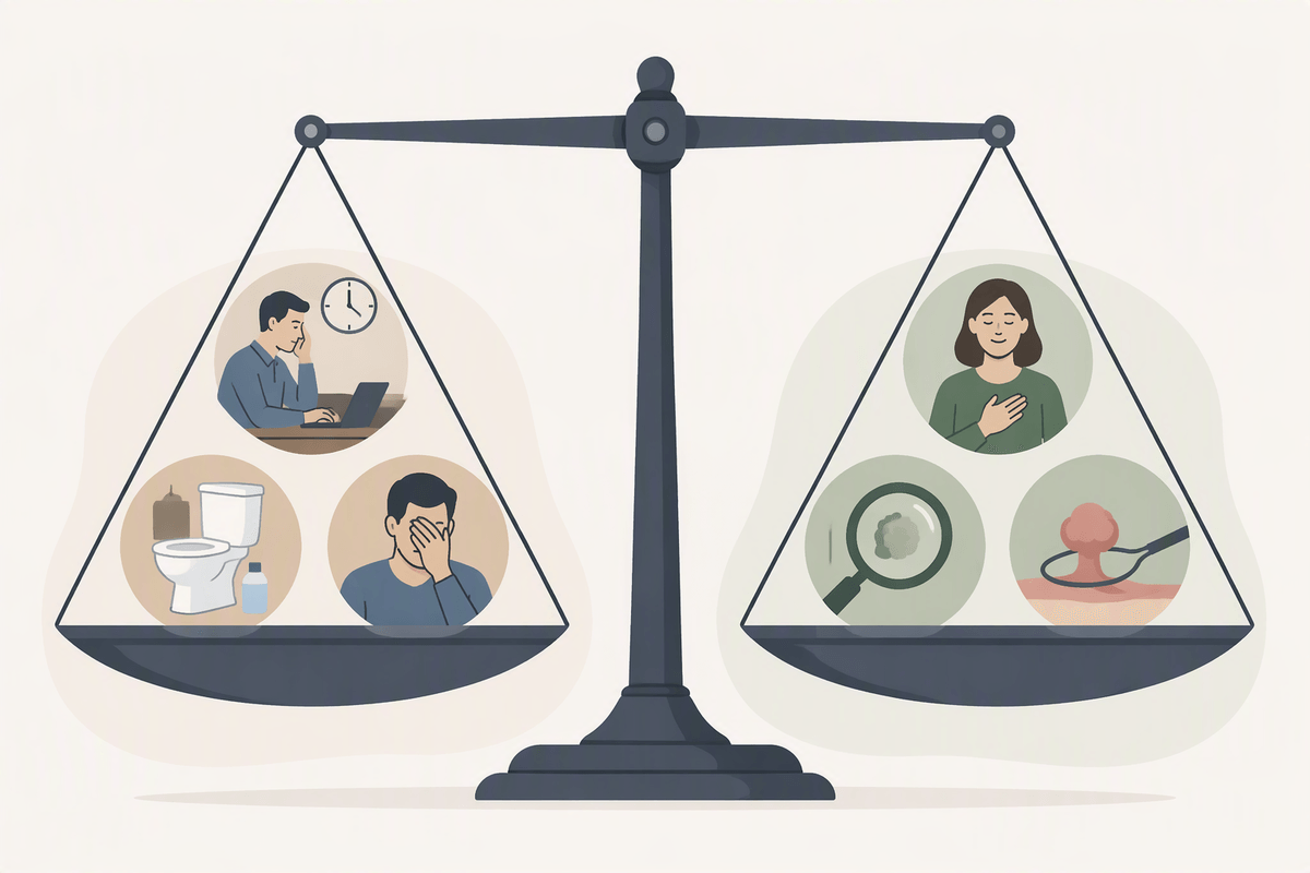 Screening choices and the trade-offs people weigh