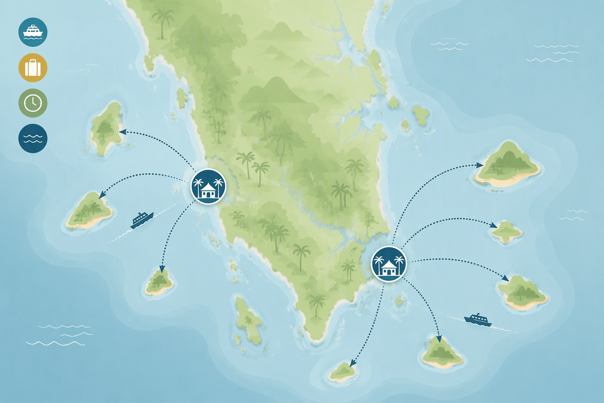 Island hopping made simple: where, when, how long